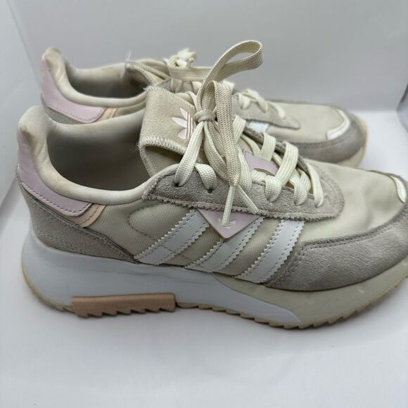 Adidas Retropy F2 Women's
Shoes SIZE 6.5 6 1/2 OFFWHITE / ALMOST PINK GW9408 - Picture 4 of 13